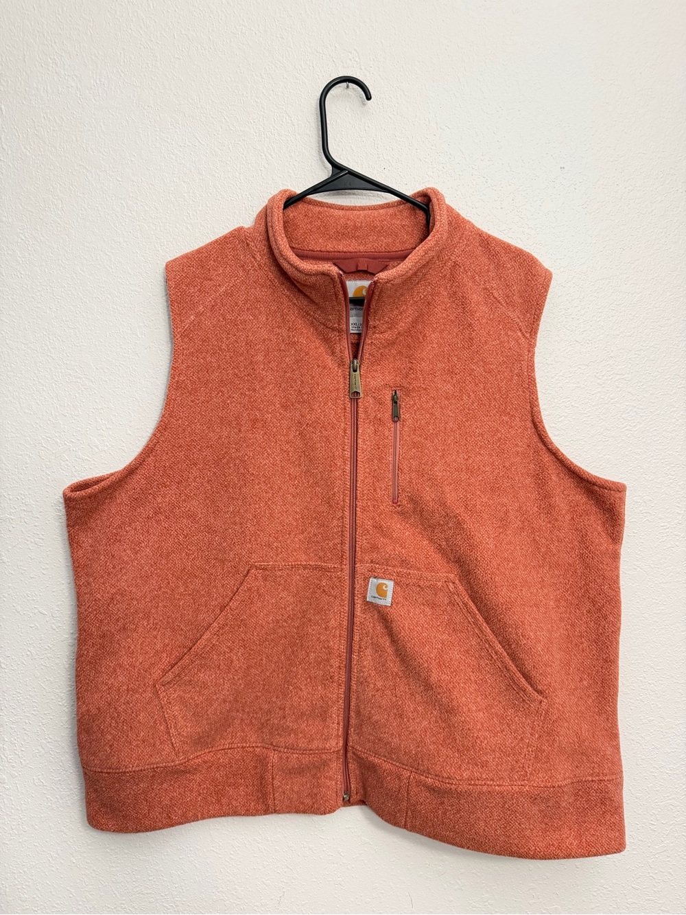 Carhartt Kentwood Fleece Vest Womens 2XL (20) Full Zip Mock Neck Vest